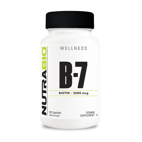 NutraBio Vitamin B-7 (Biotin)