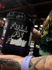 Buff Stuff Supplements Full As F*** Non-Stim Pre-Workout