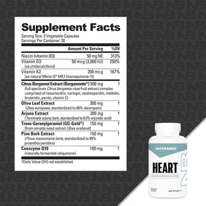 NutraBio Heart