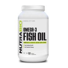 Load image into Gallery viewer, NutraBio Omega-3 Fish Oil