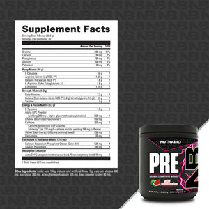 NutraBio Extreme Pre-Workout