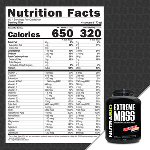 NutraBio Extreme Mass