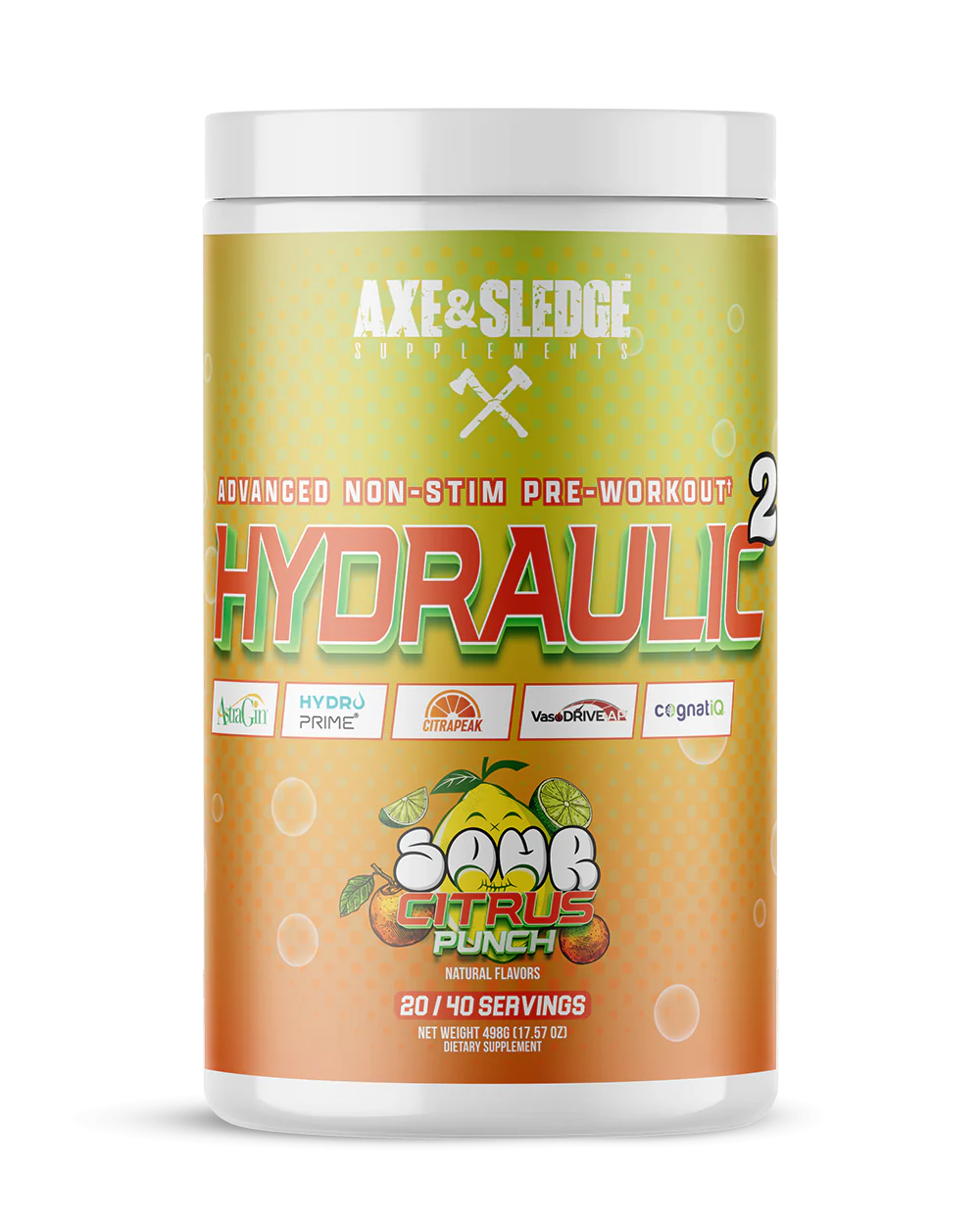 Axe and Sledge Hydraulic V2 Non-Stim Pre-Workout