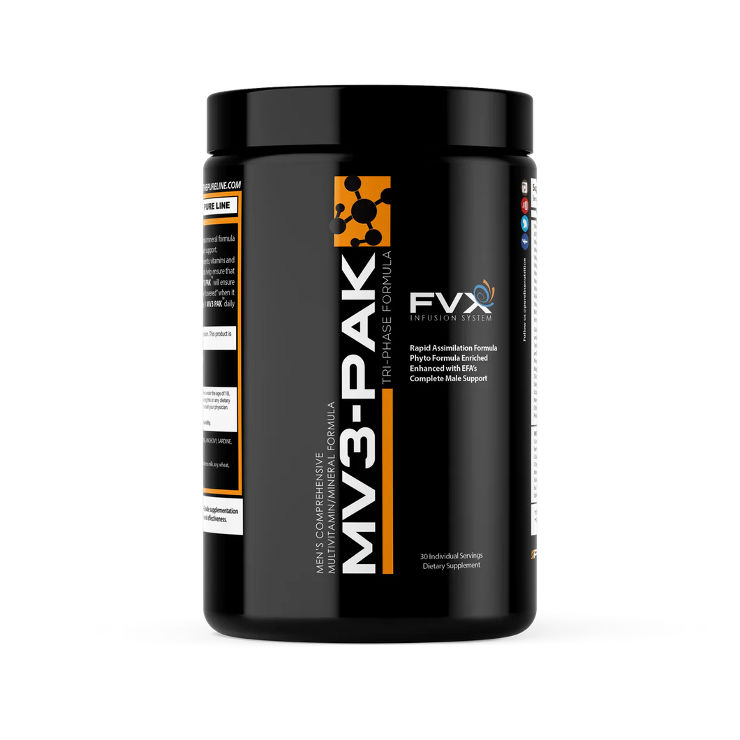 PureLine MV3-PAK Men's Multivitamin Pack