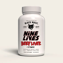 Load image into Gallery viewer, Black Magic Nine Lives Beef Liver