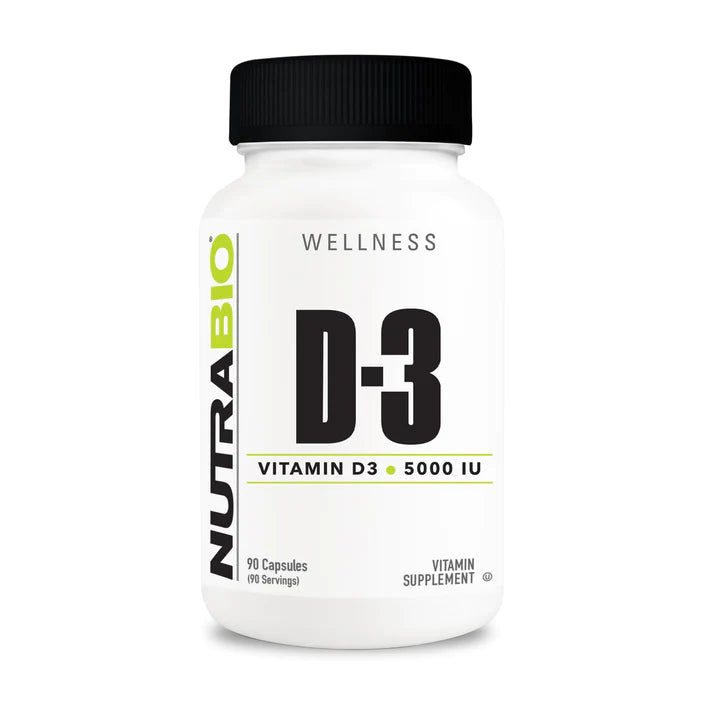 NutraBio Vitamin D-3 (5000 IU)
