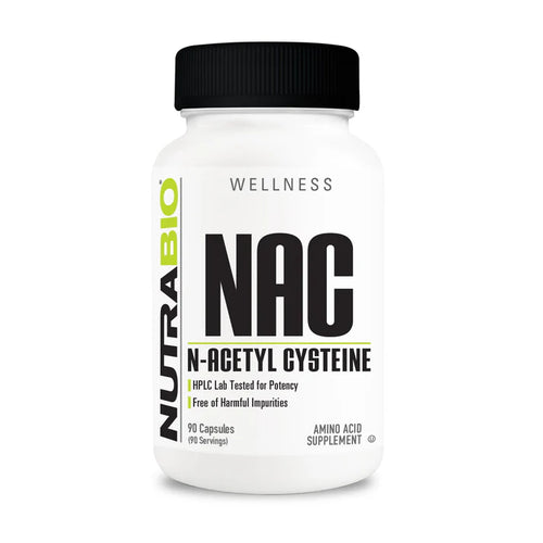 NutraBio NAC (N-Acetyl-Cysteine)