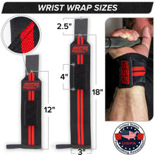 Load image into Gallery viewer, Serious Steel Fitness Wrist Wraps